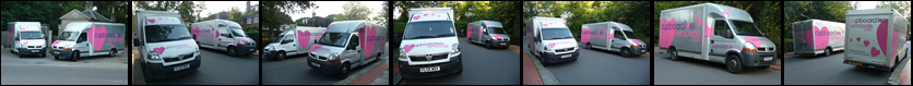 Cupboard Love Removals - our vehicles
